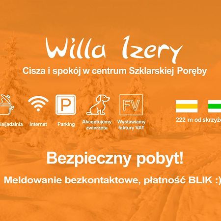 Willa Izery Szklarska Poręba Exterior foto